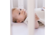 Miegmaišis iš muslino, 0,5 TOG, „Malaga“, 0–6 mėn., vanilės spalvos